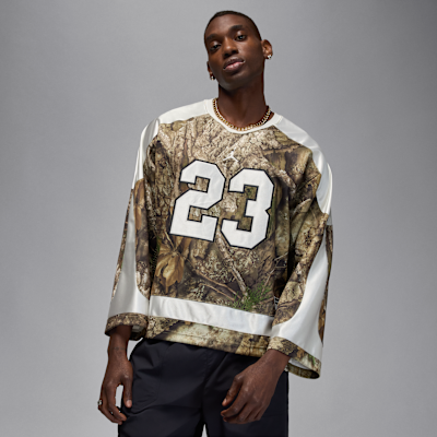 JORDAN 迷彩柄 23番 ゲームシャツ Lサイズ NIKE Jordan Brooklyn Men's Realtree Hockey Jersey. Nike IL